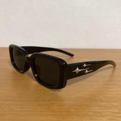 レクタングルサングラスgentle monster キャットアイ ブラックy2k