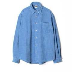 HOLIDAY ブルー ダメージ コーディロイ シャツジャケット - メルカリ