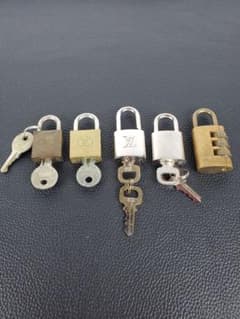 ルイヴィトン Louis Vuitton 南京錠 カデナ パドロック ダイヤル式