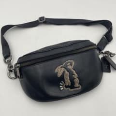 美品】コーチ ボディバッグ ウィズバニー セレーナゴメス 限定