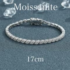 モアサナイト ブレスレット ロンバス17cm 【Ron17】 - メルカリ