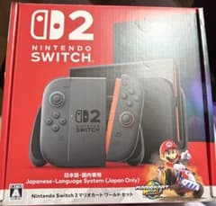 極美品・24時間以内発送】任天堂Switch2マリオカート同梱版・保証書有
