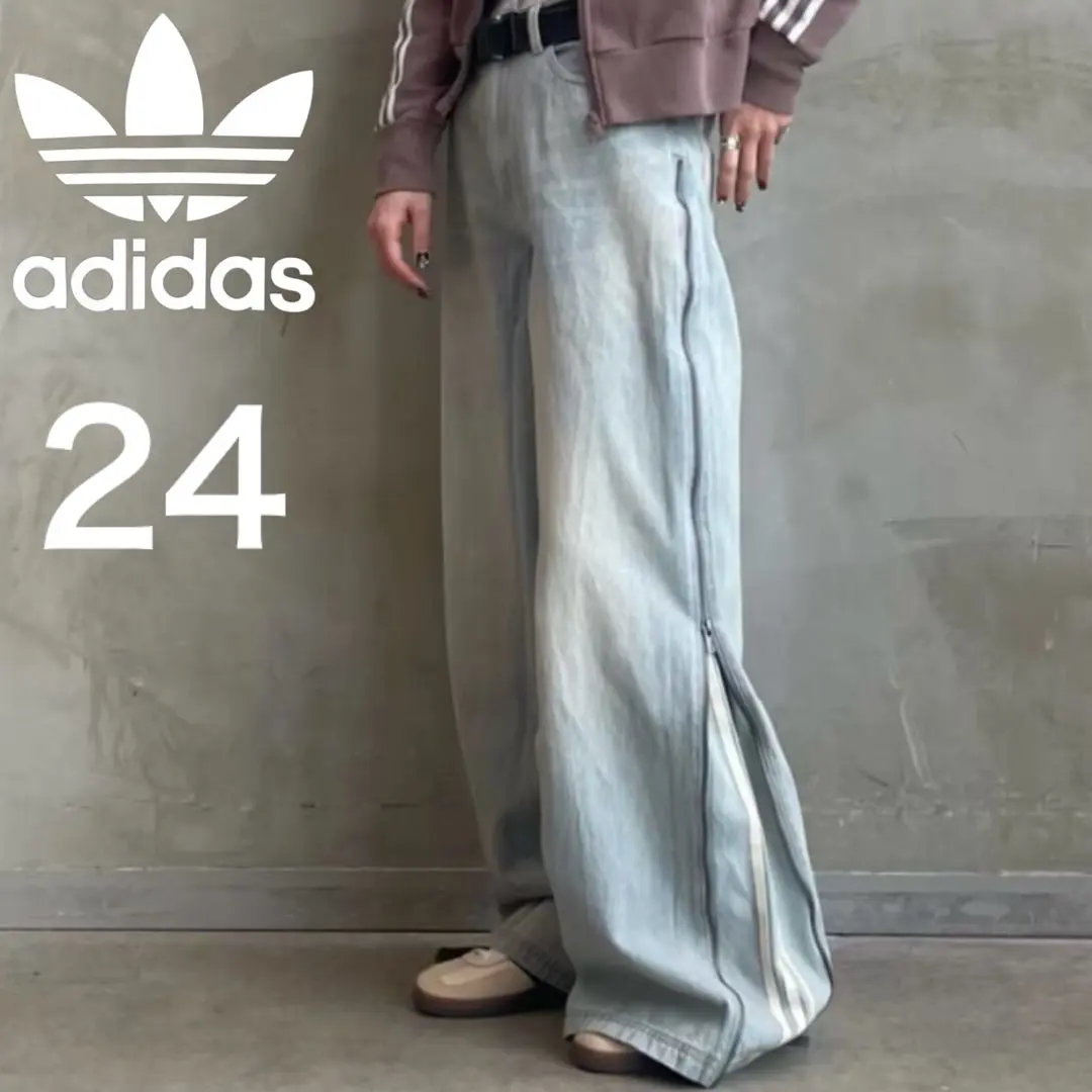 2026年最新】adidas denim zip pant jx9210の人気アイテム - メルカリ