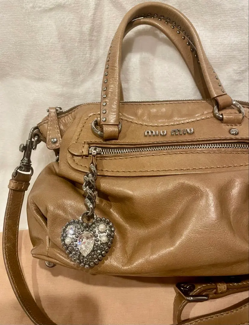 2026年最新】ミュウミュウ ハンドバッグ ハートチャームの人気アイテム