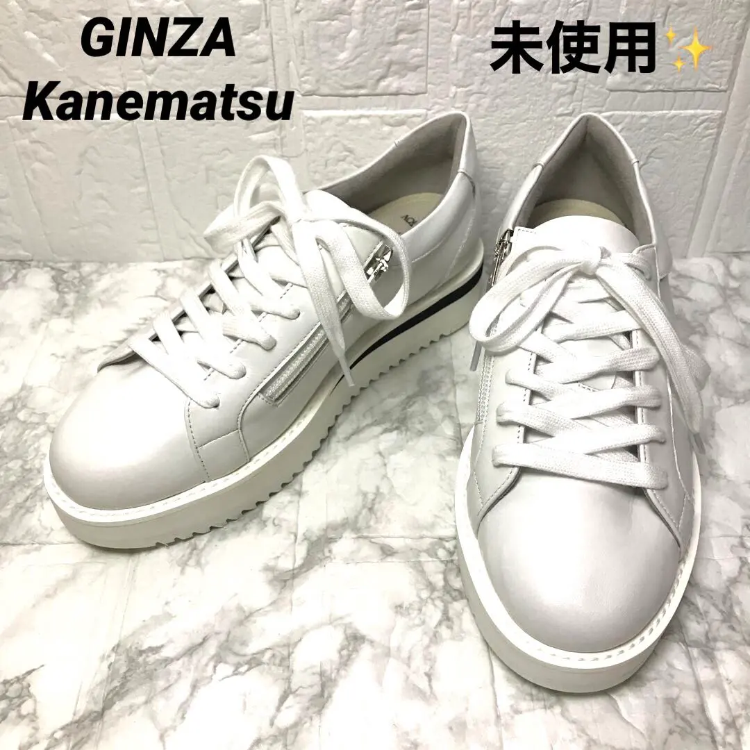 2026年最新】銀座かねまつ カラー：ホワイト系 スニーカーの人気