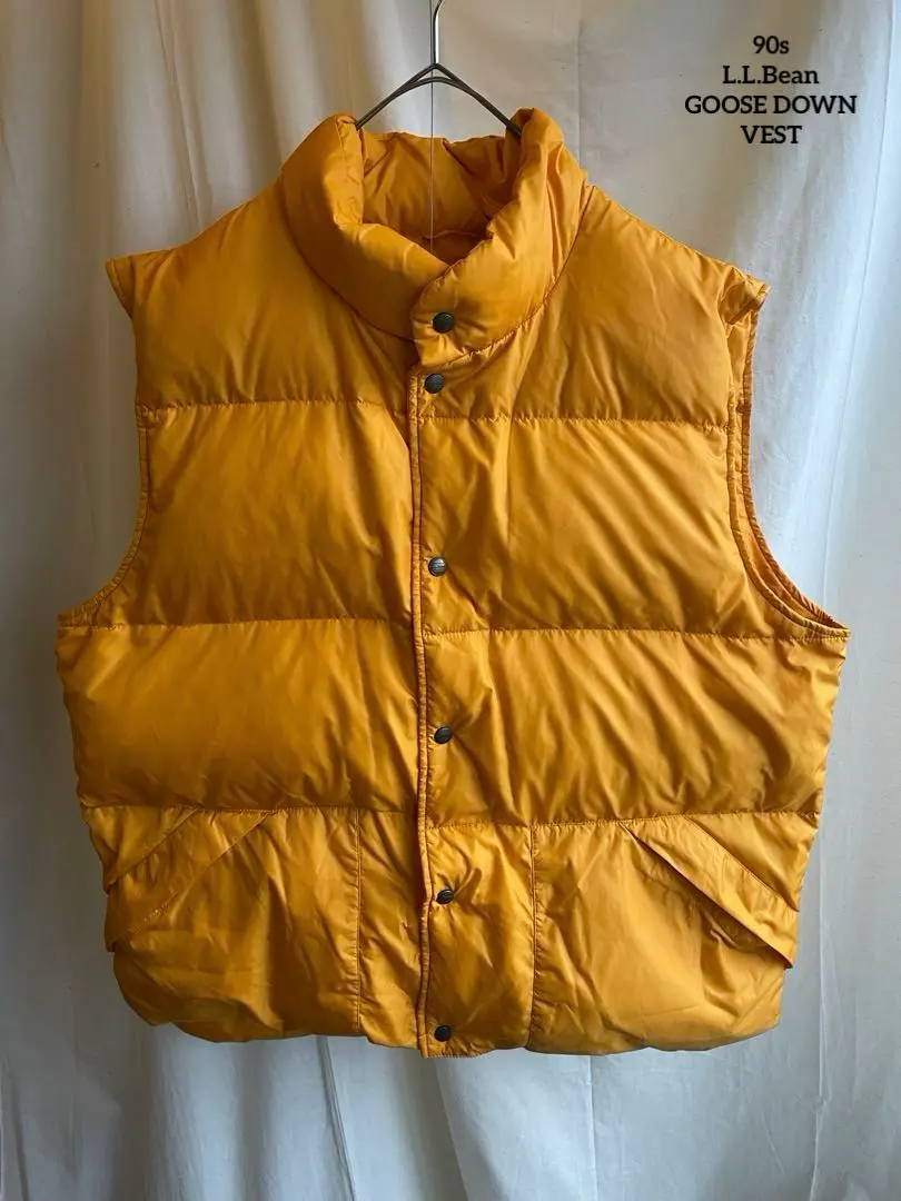 2026年最新】LLbean ダウンベスト イエローの人気アイテム - メルカリ