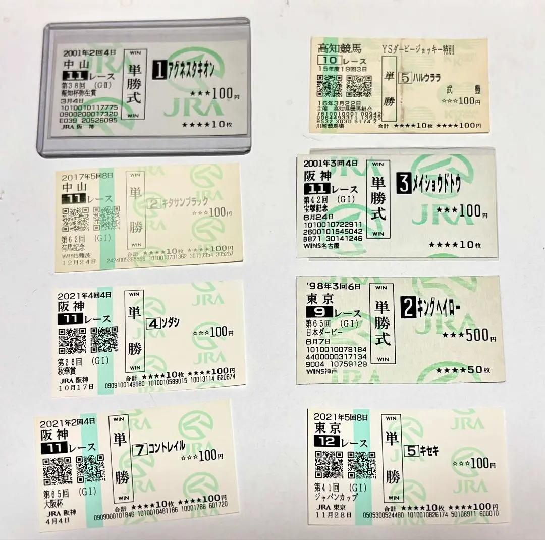 2026年最新】馬券 アグネスタキオンの人気アイテム - メルカリ