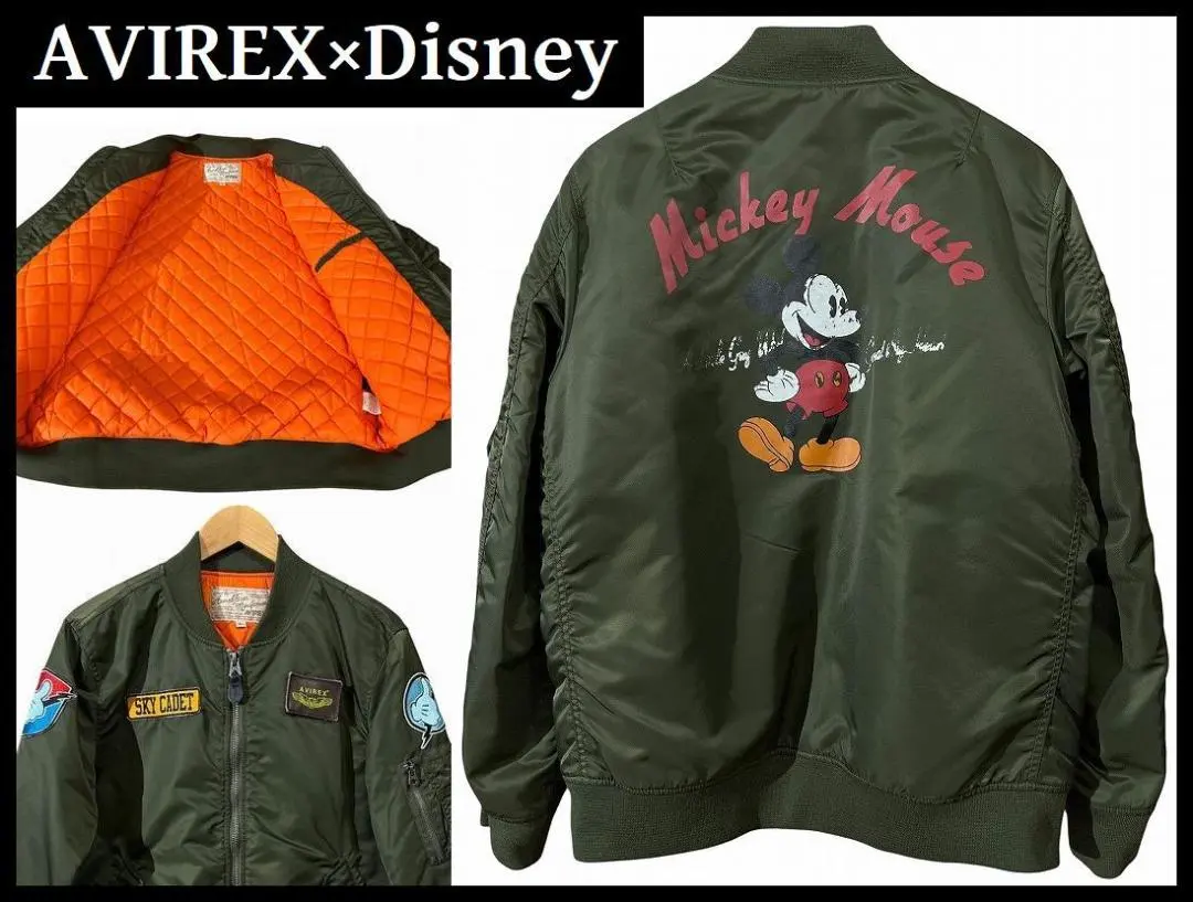 2026年最新】AVIREX ミッキー MA-1の人気アイテム - メルカリ