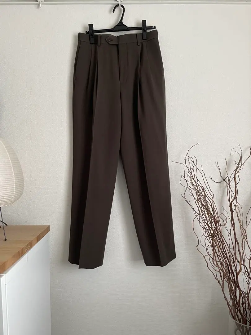 2026年最新】LIGHT wool max gabardine two tuck slacksの人気アイテム