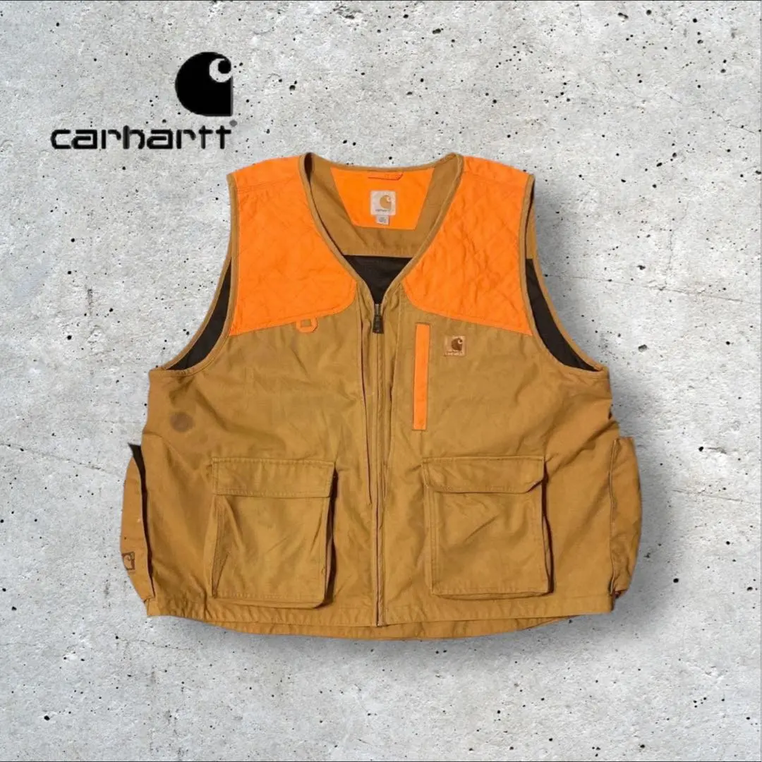 2025年最新】CarHartt ベスト オレンジの人気アイテム - メルカリ