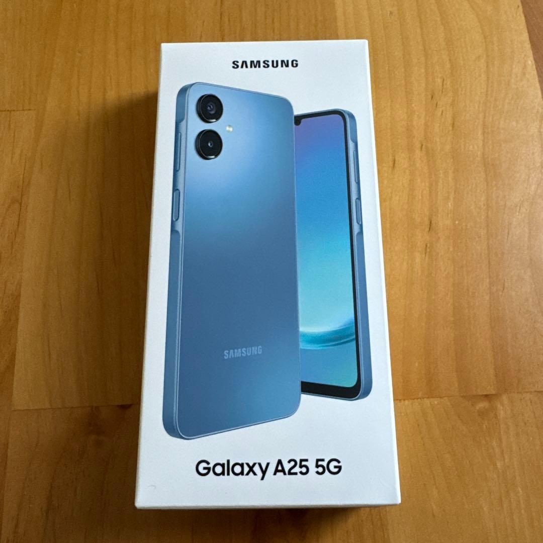 未使用品】Samsung Galaxy A25 5G Blue 64GB - メルカリ