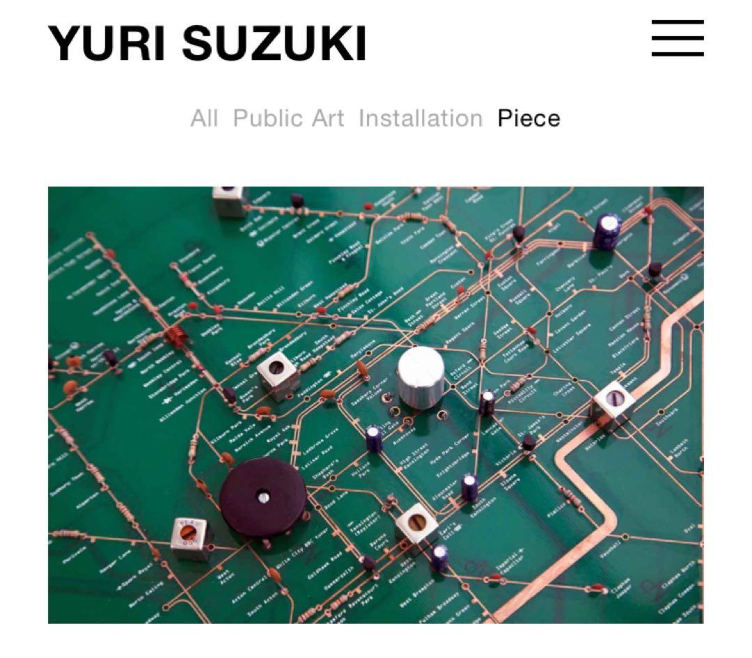 ロンドン地下鉄 Tube Map Radio 電子回路