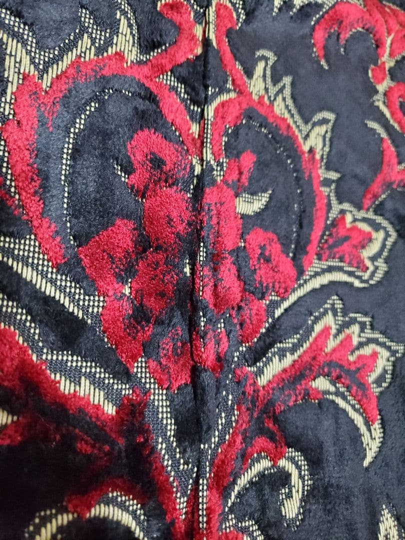 即発送可！期間限定値下げ中！！金華山 華恋 レッド 生地 ハギレ 【訳あり】