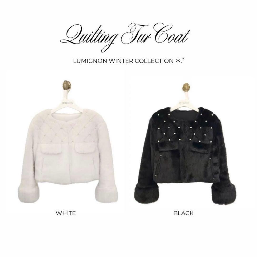 Lumignon Quilting fur coat