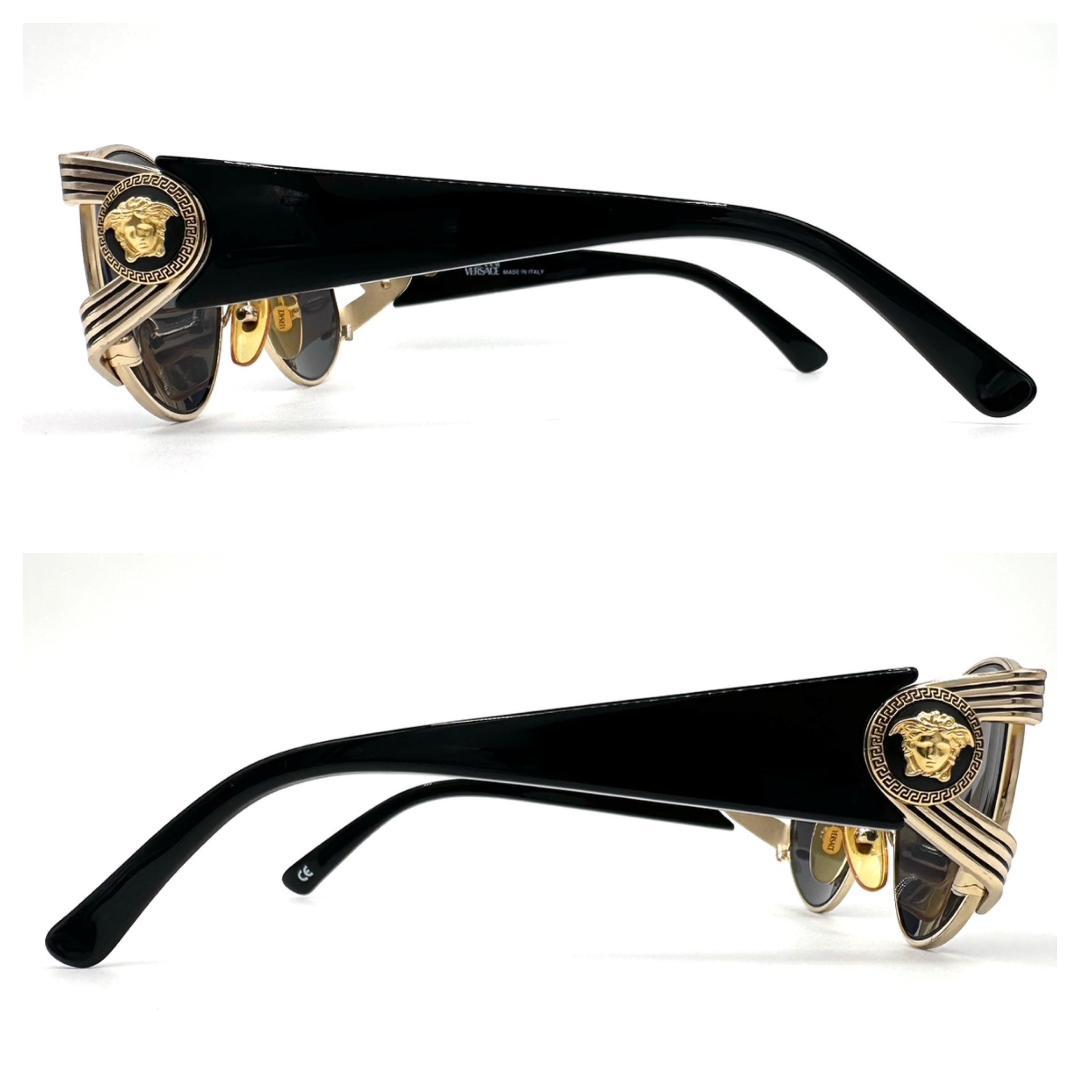 GINANNI VERSACE ヴェルサーチ サングラス 度なし MOD.S64 - メルカリ