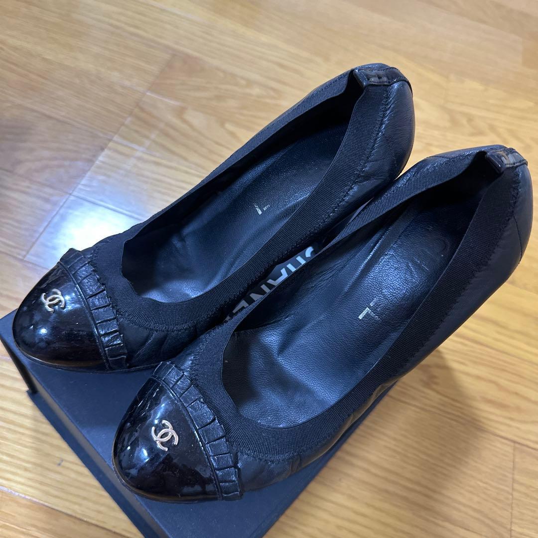 CHANEL ブラック パンプス 36サイズ CHANEL(シャネル) パンプス ブラック サイズ 36｜【公式】カインドオル