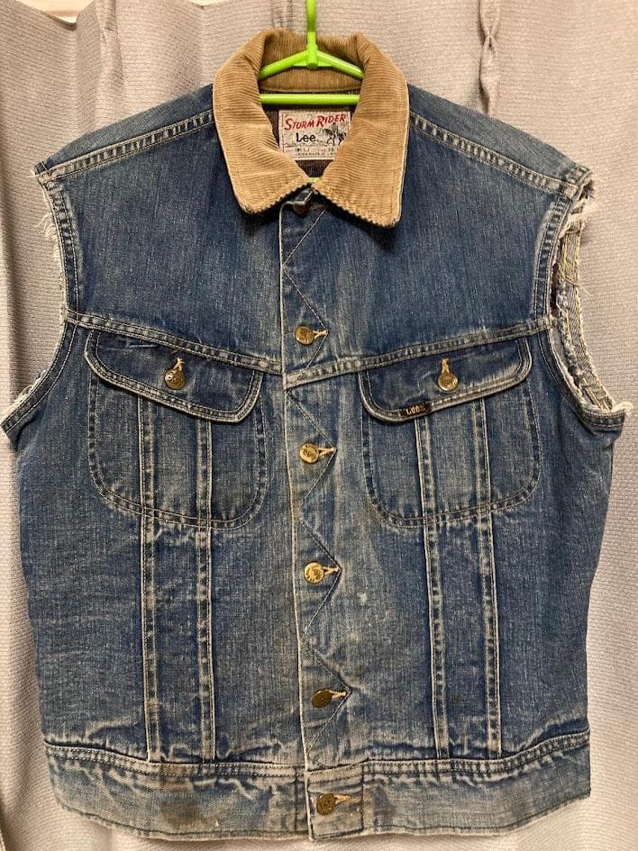 Lee 101LJ ストームライダー カットオフ ハンドペイント - メルカリ