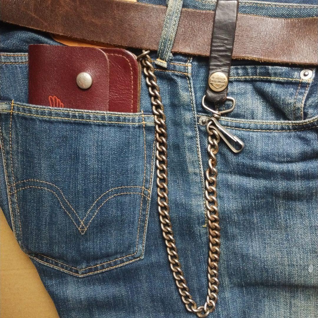 財布 ウォレットチェーン 当時物 ハーレー テンダーロイン 山田レン