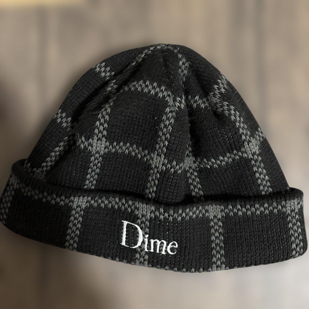 即完売モデル】DIME チェックビーニー - メルカリ