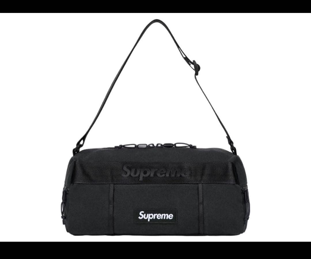 Supreme 25SS Utility Bag ブラック ショルダーバッグ - メルカリ