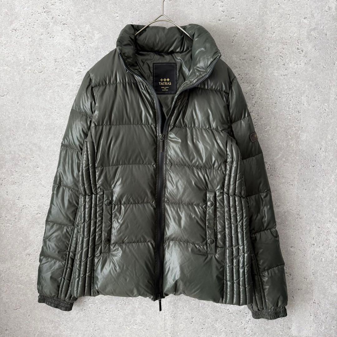 タトラス CURSA クルサ ダウンジャケット ダークグリーン 02 Aライン