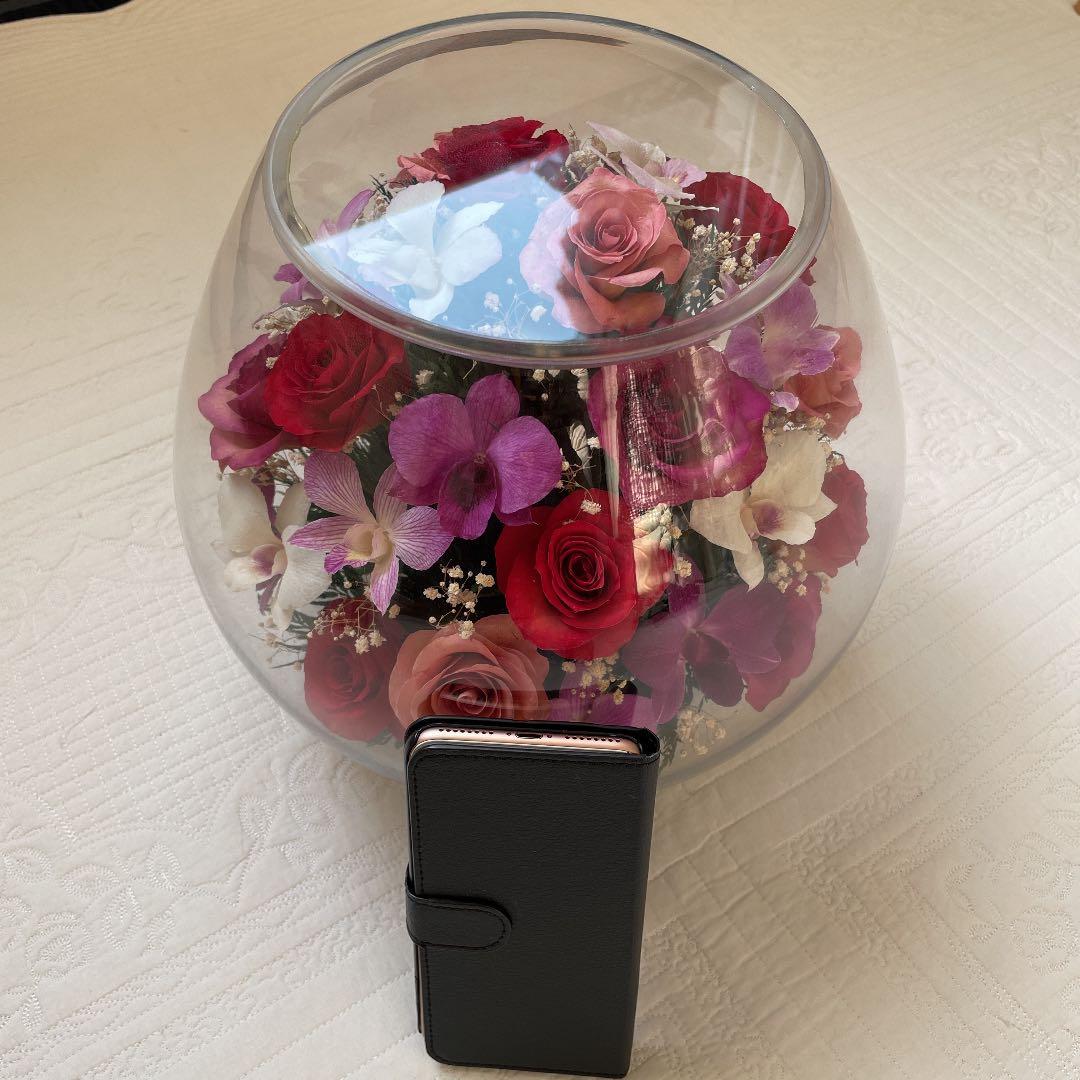 りり様専用☆ブリザーブドフラワー 特大 ガラスドーム