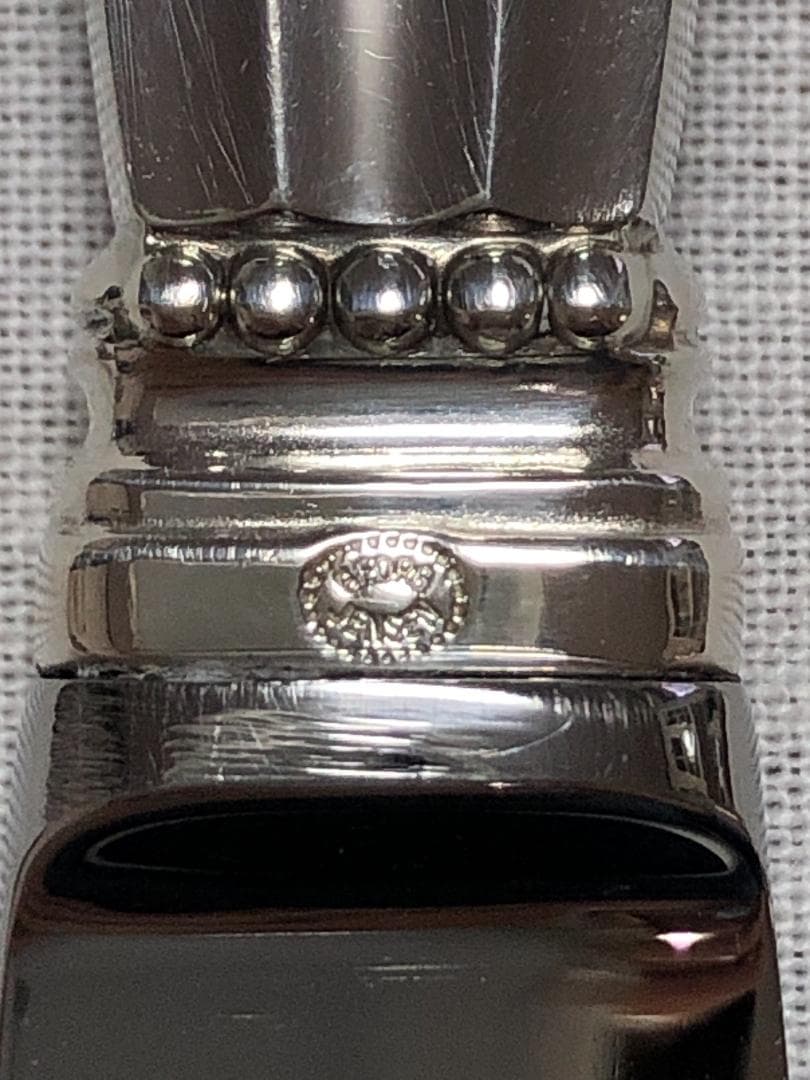 美品 ジョージジェンセン ACORN ディナーナイフ STERLING ④ - メルカリ