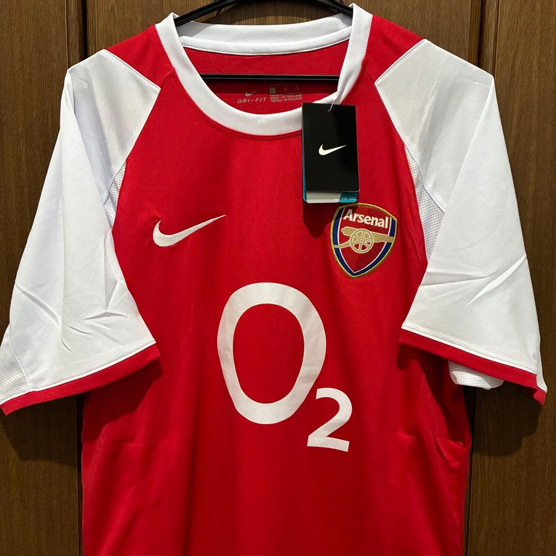 アーセナル O2 ユニフォーム NIKE製 ホーム レプリカ 無敗優勝時代