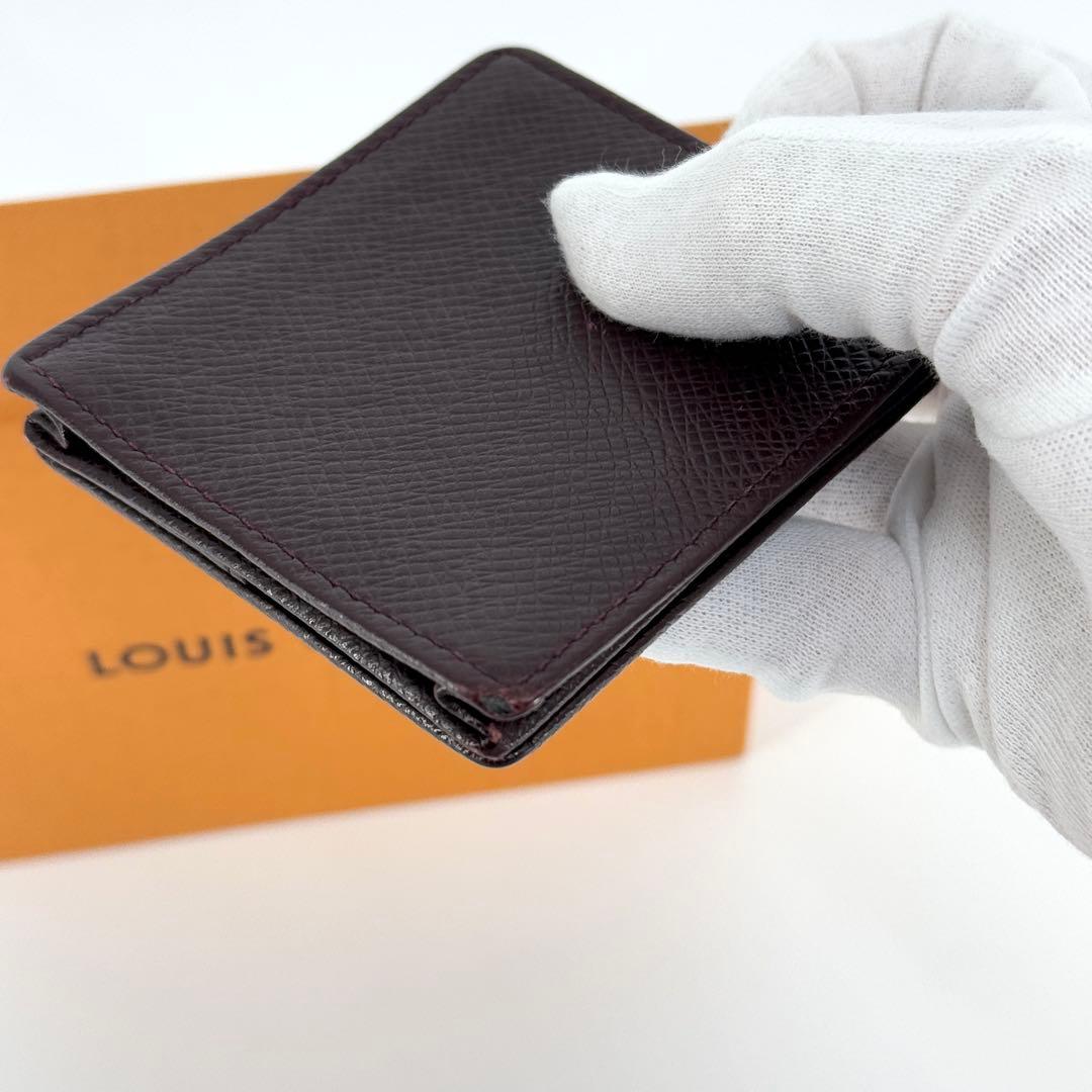 美品 ルイヴィトン タイガ コインケース ポルトモネ ボワット