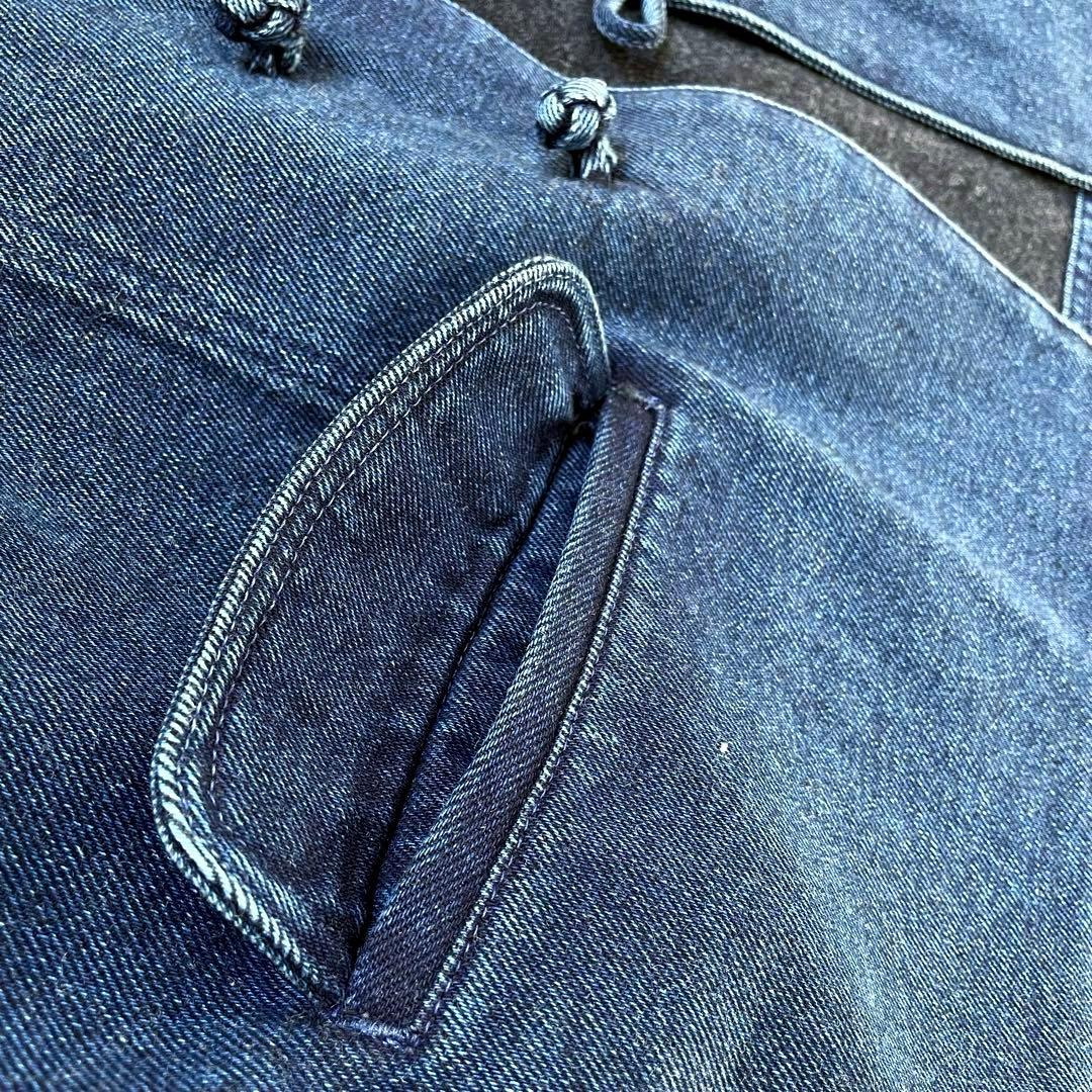 HAI SPORTING GEAR デニムジャケット チャイナボタン ウール混 - メルカリ