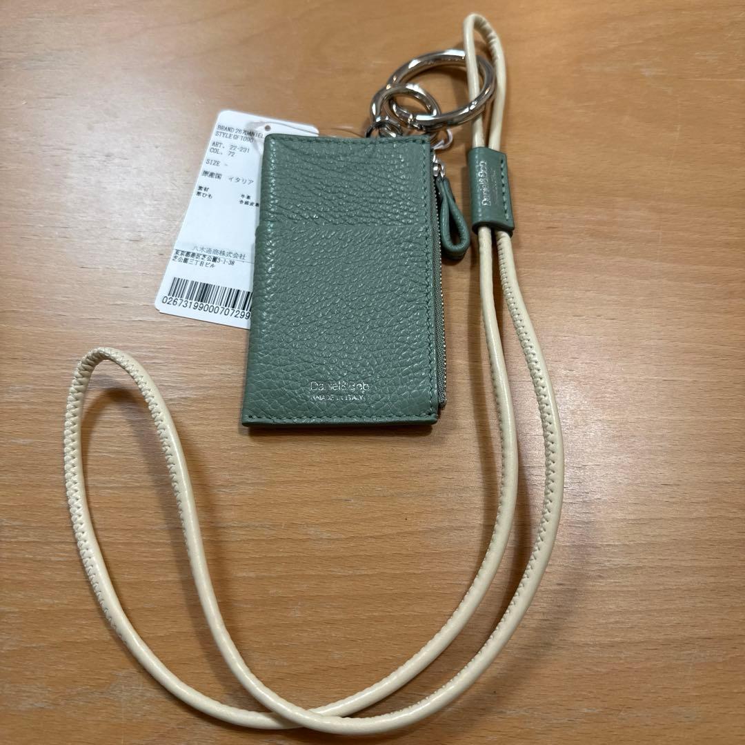 新品 ダニエル&ボブ Daniel&Bob レザーネックウォレット財布 カード鍵