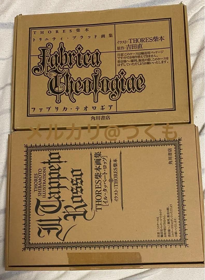 THORES柴本 トリニティ・ブラッド 画集 2冊 セット トーレス柴本