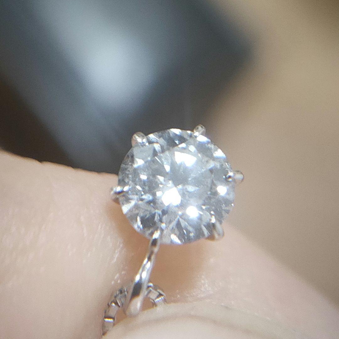 pt900/pt850 ダイヤモンド ネックレス　一粒 0.30ctUP 1粒