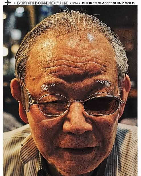 小物 KOZABURO BLINKER GLASSES SHINY GOLD KOZABURO BLINKER GLASSES SHINY GOLD