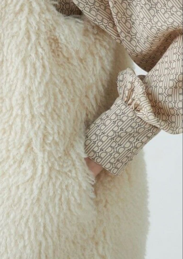 TOMORROWLAND Ballsey プードルファー クルーネックジレ 36 - メルカリ