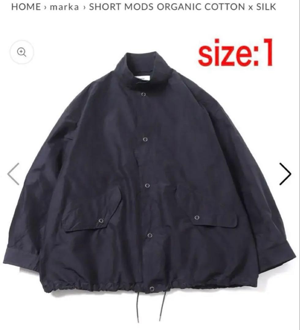 marka ショートモッズオーガニックコットン x シルク ネイビー marka(マーカ) - SHORT MODS ORGANIC COTTON x SILK – Area