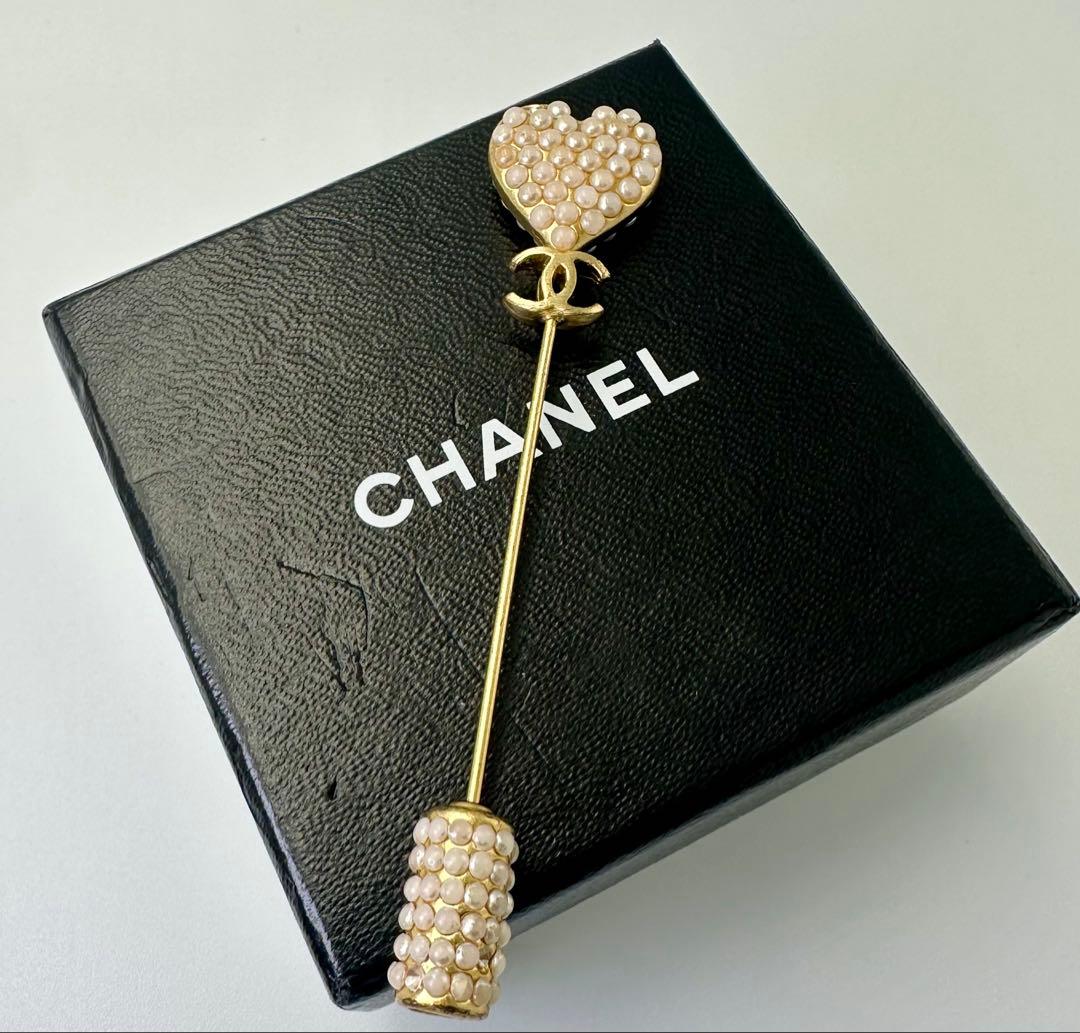 CHANEL ココマーク　ハート　02P ピンブローチ　ゴールド　シャネル 楽天市場】CHANEL シャネル CCマーク ココマーク ハート モチーフ