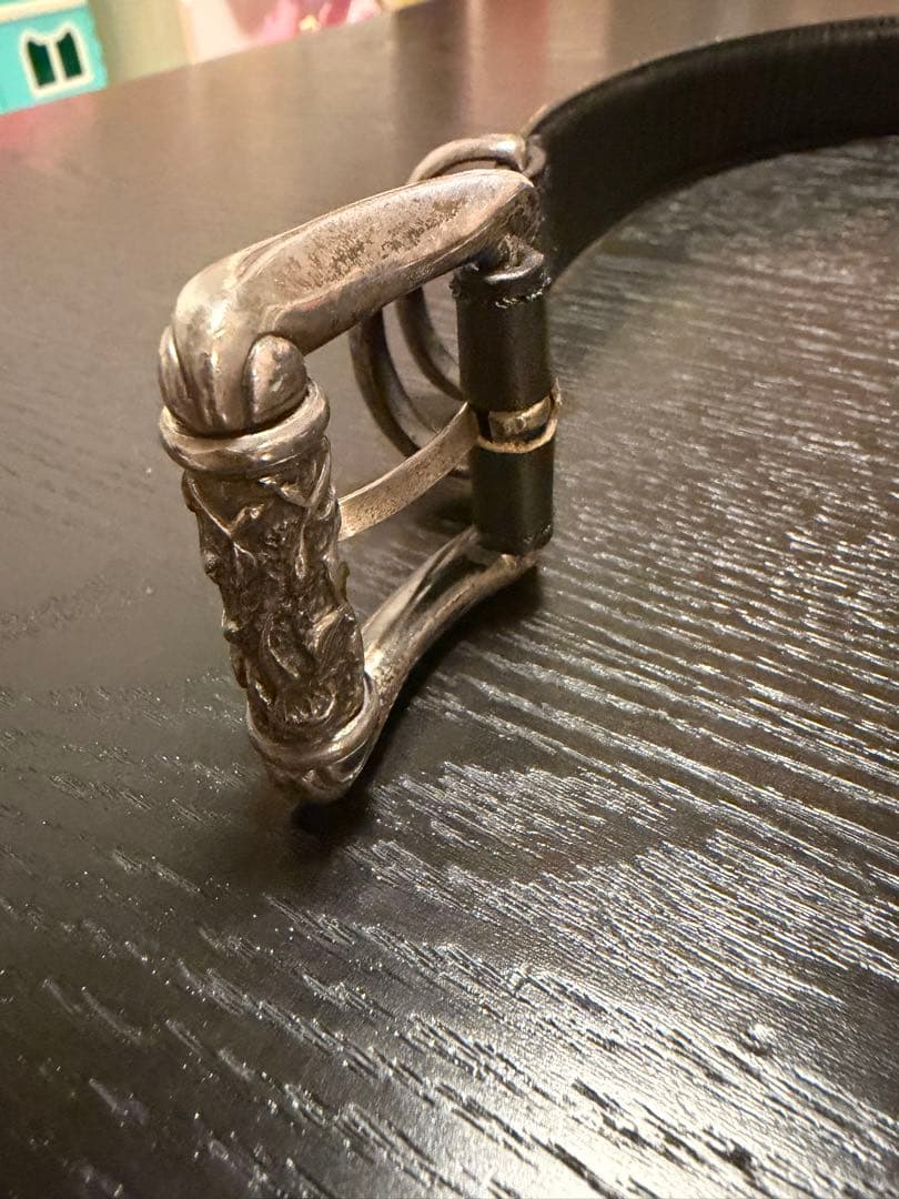 クラウディオカレスターニ バックル ベルト