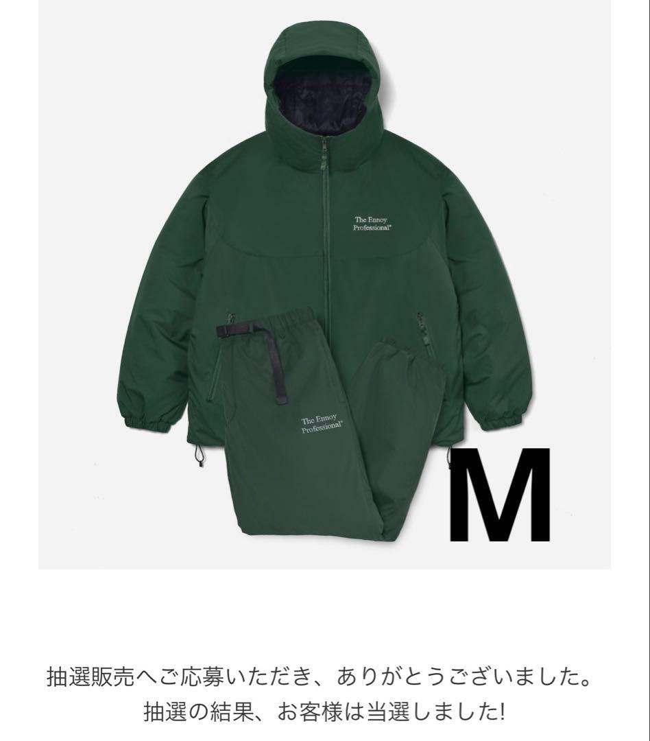 ENNOYとスタイリスト私物 PADDED NYLON SETUP GREEN - メルカリ