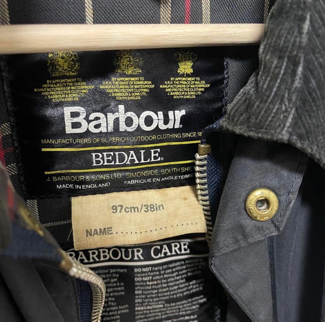 88年製 ビンテージBarbour バブアー 4ポケビデイル ネイビー 38 - メルカリ