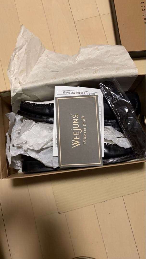 G.H.Bass LARSON バイカラーローファー