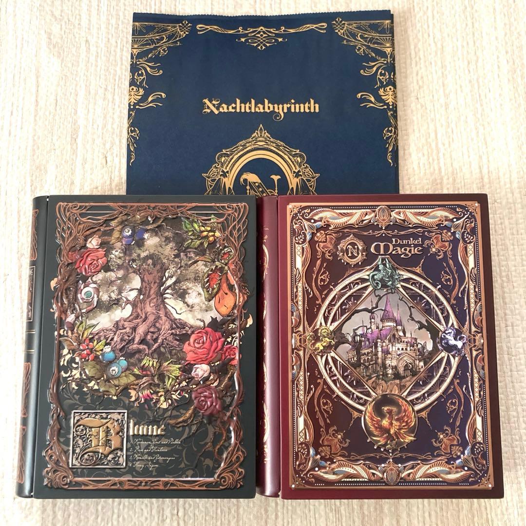 空き缶 メリー ナハトラビュリント ブルーメ ドゥンケルマギー ブック