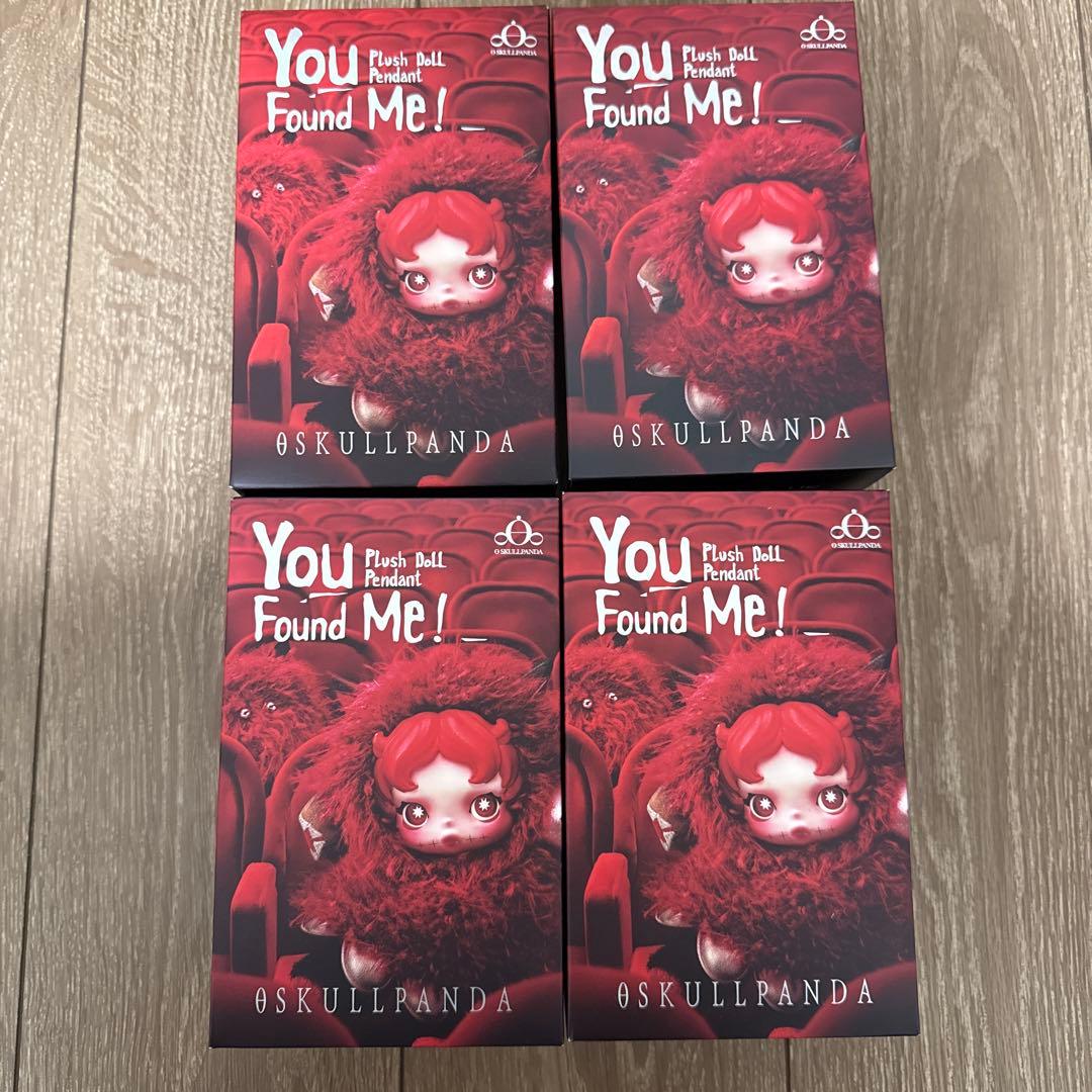 SKULLPANDA You Found Me スカルパンダ 人気4種セット➂ - メルカリ