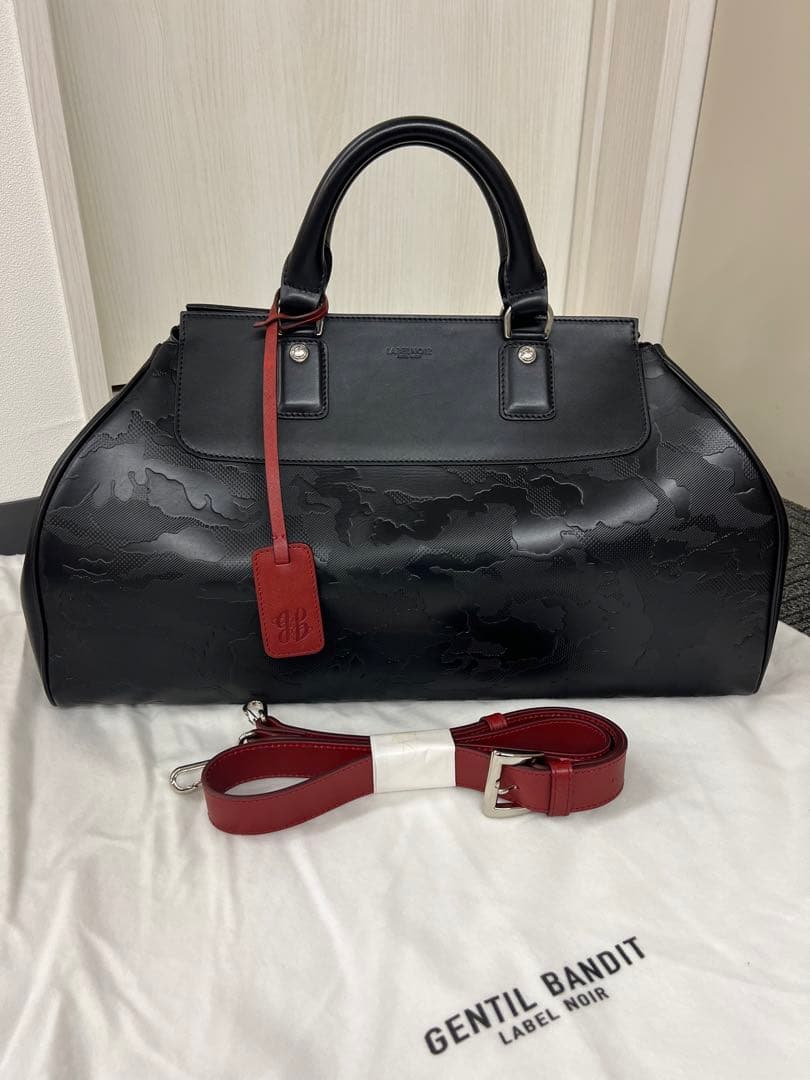 Gentil Bandit LABEL NOIR レザーボストンバッグ