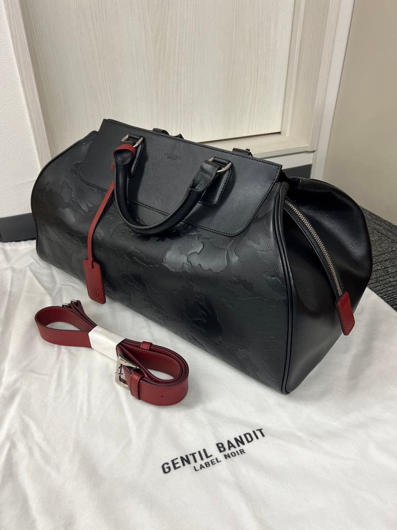 Gentil Bandit LABEL NOIR レザーボストンバッグ