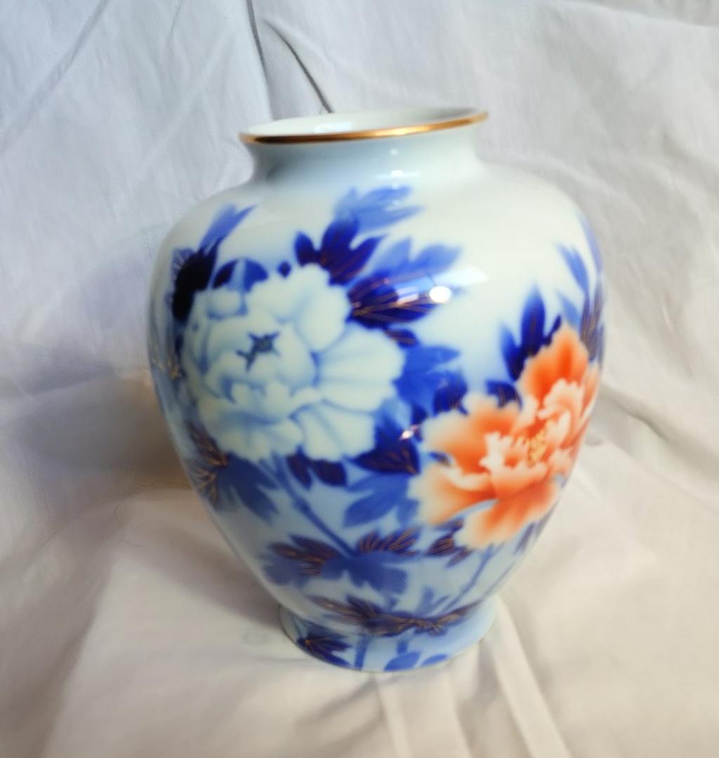 深川製 有田焼 花瓶 宮内庁御用達 - メルカリ