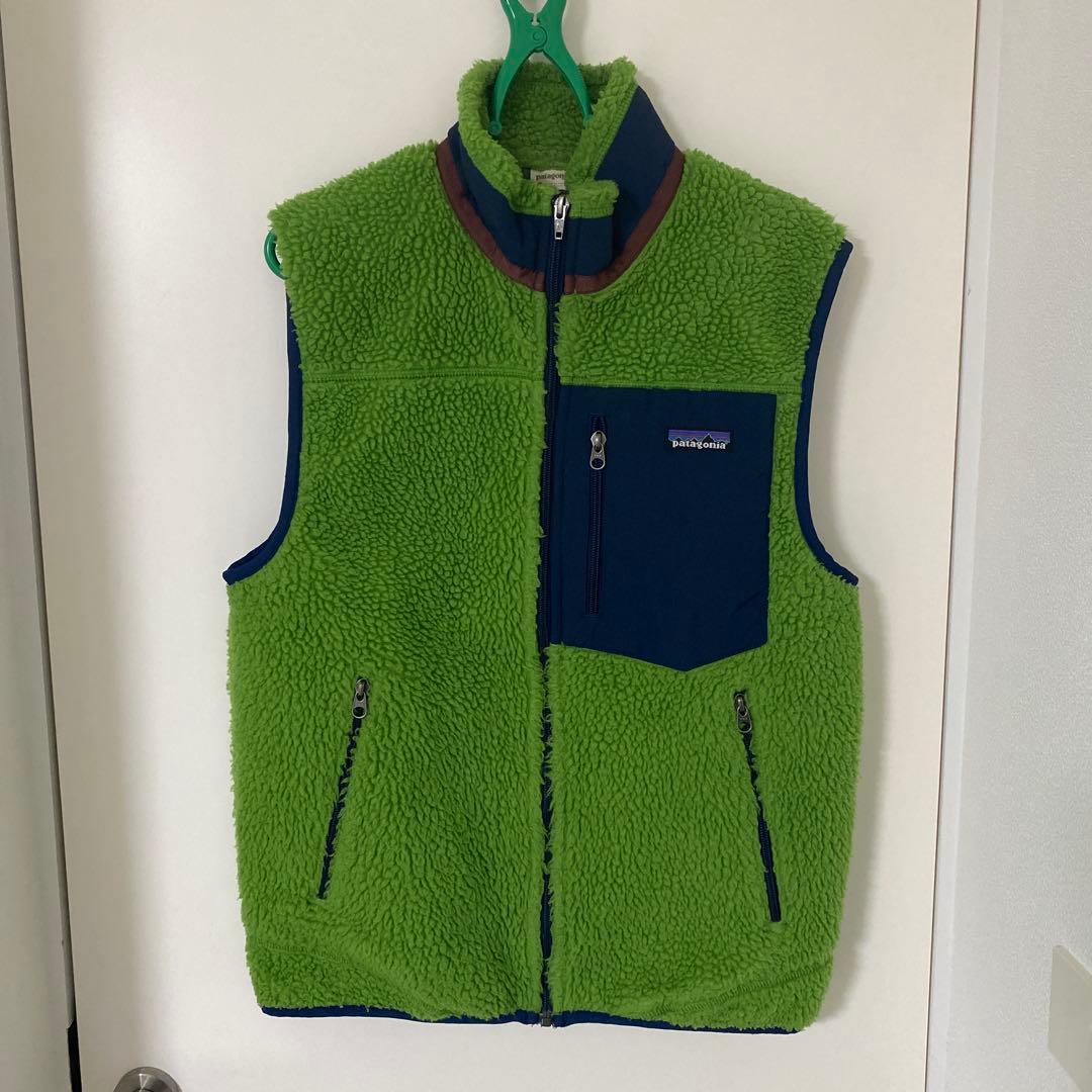 ☆パタゴニア☆Patagonia☆レトロX☆ベスト☆ライトグリーン☆S