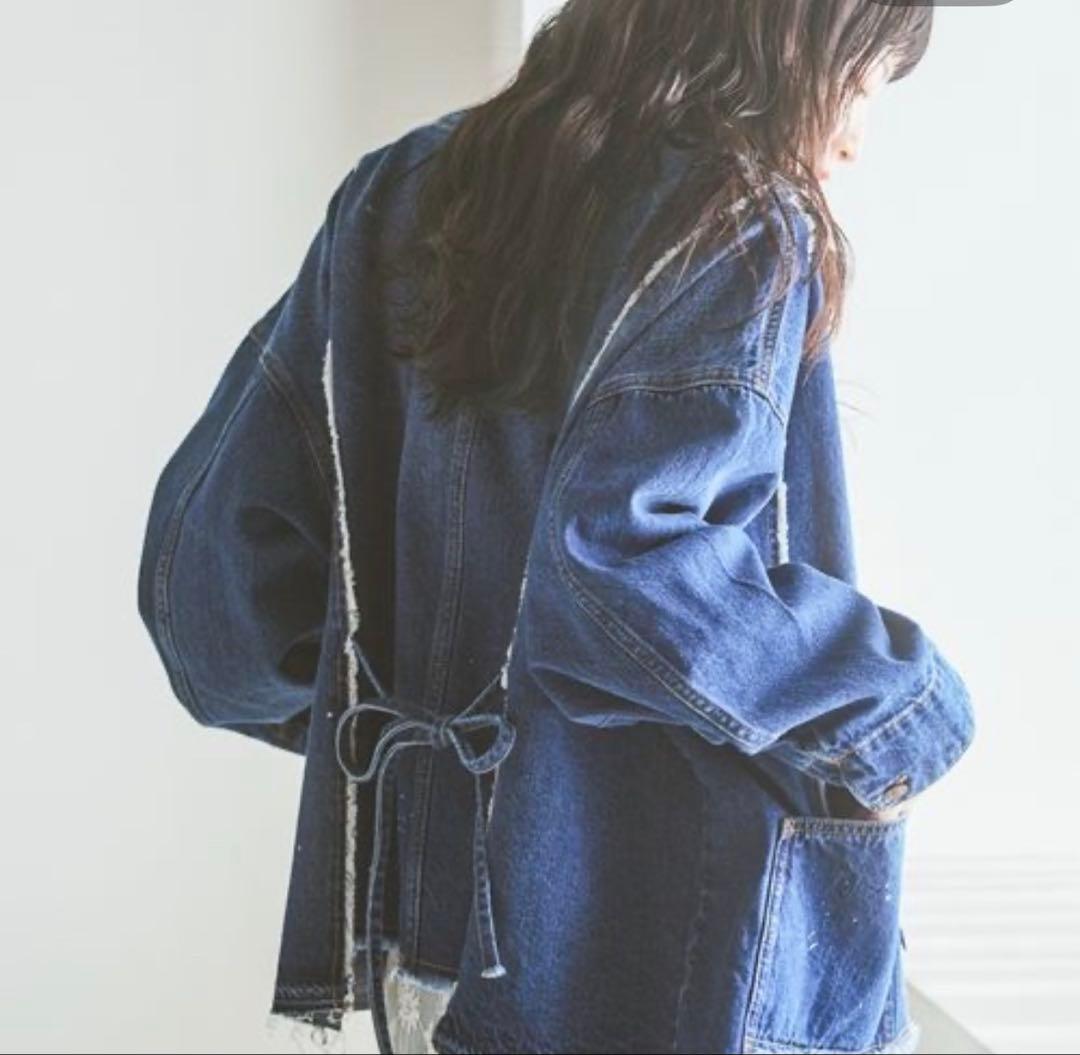 ニコアンド ［NKJ 2026SS］エンジニアリメイクデニムジャケット - メルカリ