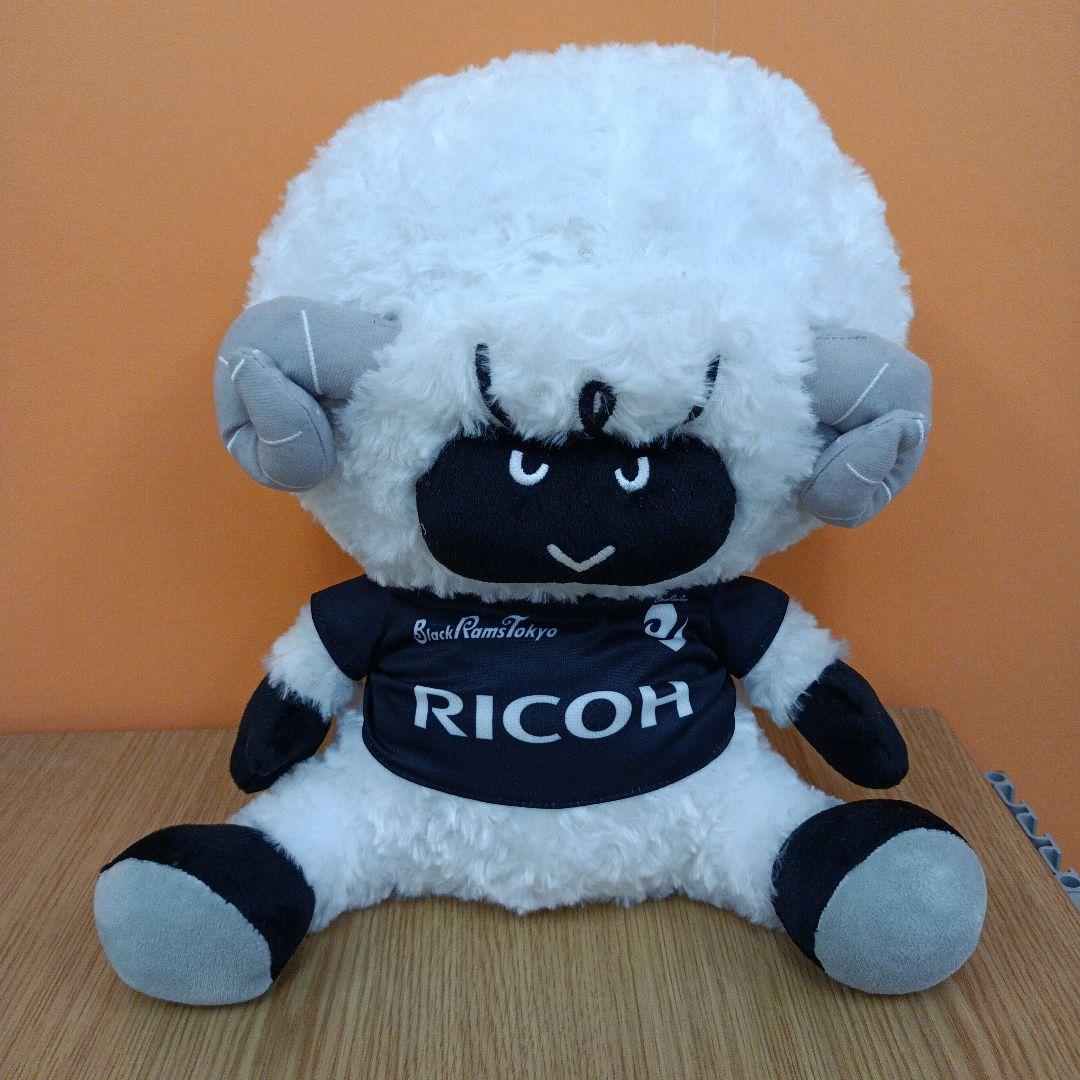 リコー ブラックラムズ東京 ラムまるぬいぐるみ 約30cm - メルカリ