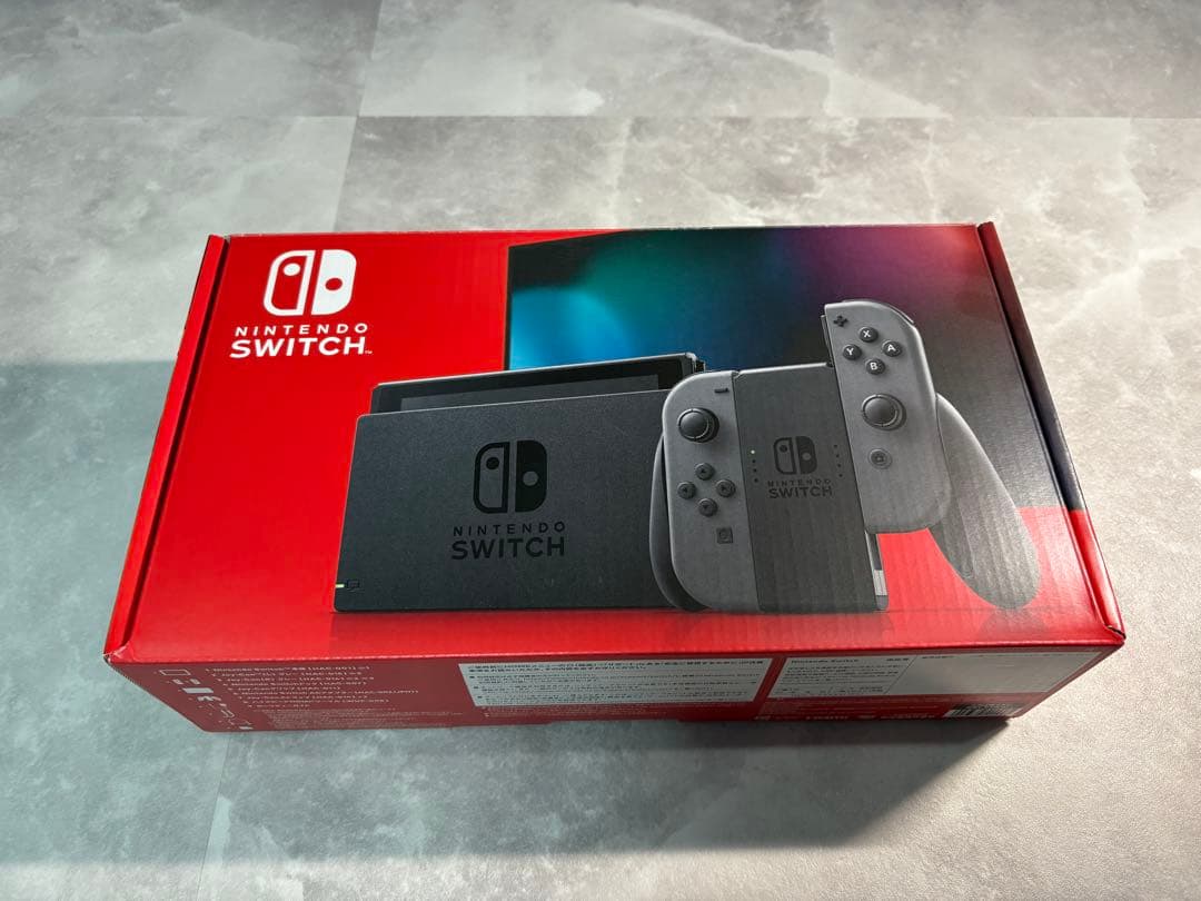Nintendo Switch グレー 本体 箱・付属品あり (HDMIのみ無) Nintendo Switch 本体【Joy-Con(L)/(R) グレー】 | 任天堂 | HAD-S